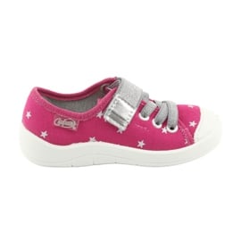 Befado obuwie dziecięce 251X106 różowe szare 1
