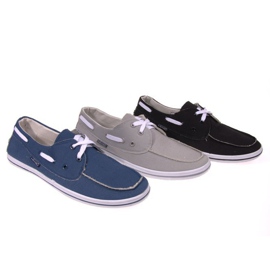 Marynarskie Mokasyny 417 Czarny czarne 1