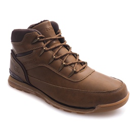 Ocieplane Trekingi Timbery 4870 Khaki 1