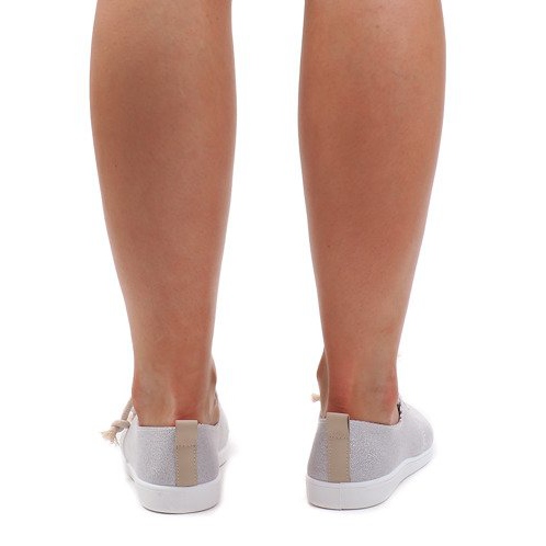 Sznurowane Trampki VT79-3 Silver szare 1