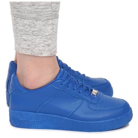Sneakersy AM2001 Niebieski niebieskie 2
