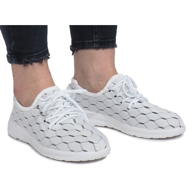 Białe sportowe Marthe 2