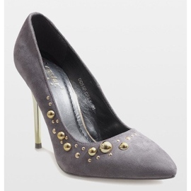 Szare Szpilki DD55P 1