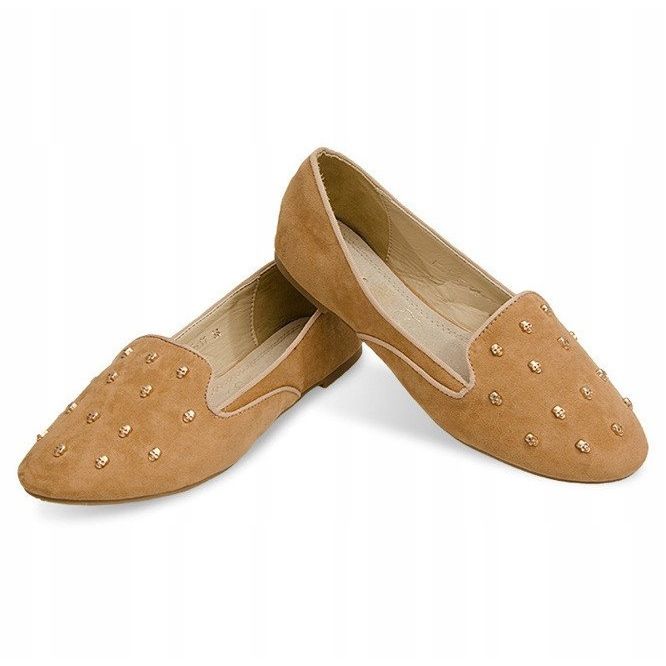 Lordsy W Czachy A541 Camel brązowe 2