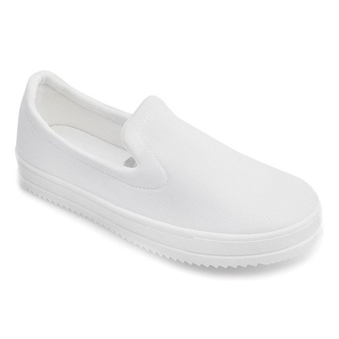 Tenisówki Slip On M011 Biały białe 1