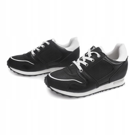 Sneakersy BK-003 Czarny czarne 3