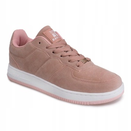 Zamszowe Sneakersy B780 Różowy wielokolorowe różowe 2