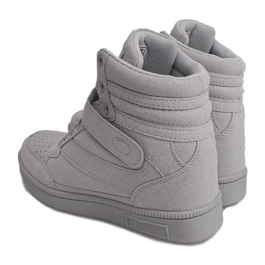 Sneakersy Na Koturnie XW33268 Szary szare 1