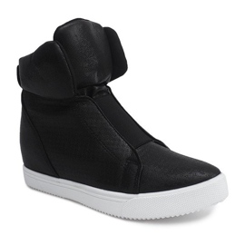 Sneakersy Na Koturnie TL088-5 Czarny czarne 3