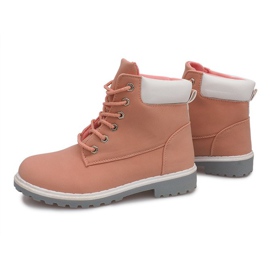 Timberki Trapery 6612 Różowy różowe 1