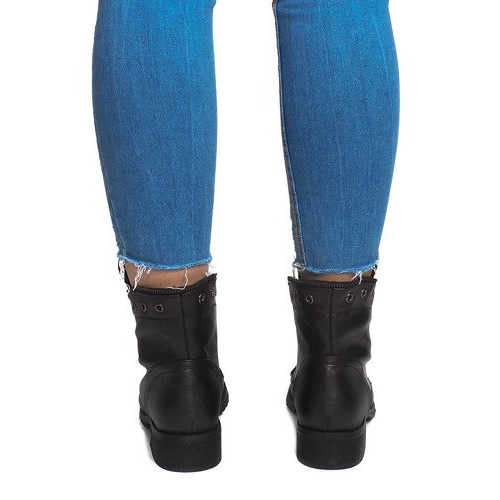 Ekskluzywne Botki JH180-090 Czarny czarne 1