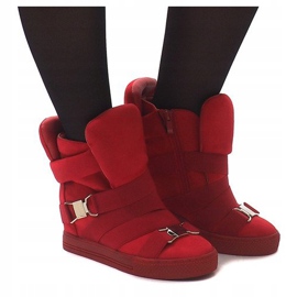 Sneakersy XW37001 Czerwony czerwone 1