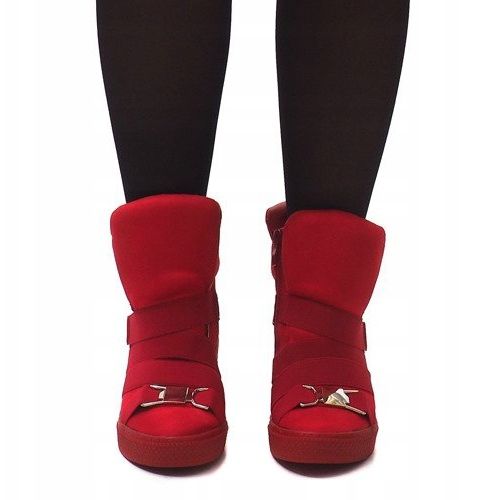 Sneakersy XW37001 Czerwony czerwone 2