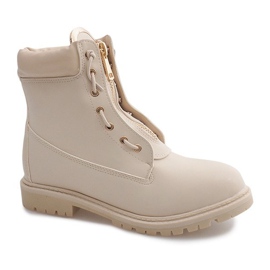 Timberki Trapery BL2519-3Y Beżowy 2