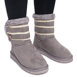 Czarne Eskimoski 89-67 Szary szare 2