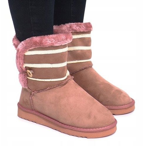 Czarne Eskimoski 89-67 Różowy różowe 2