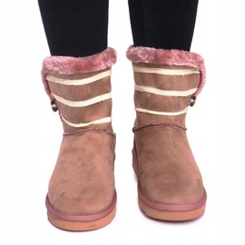 Czarne Eskimoski 89-67 Różowy różowe 1