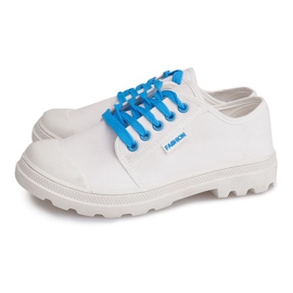 Timberki Trapery Botki HC243 Biały białe 1