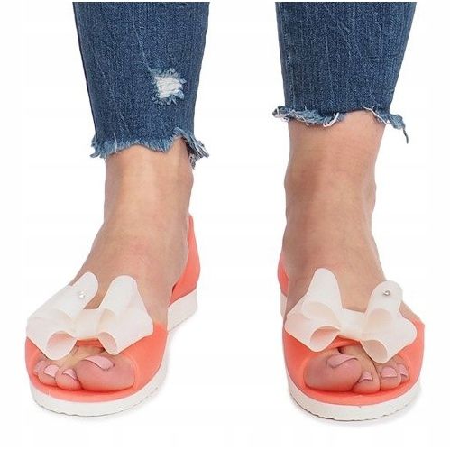 Beżowe sandałki meliski Midow brązowe wielokolorowe 1