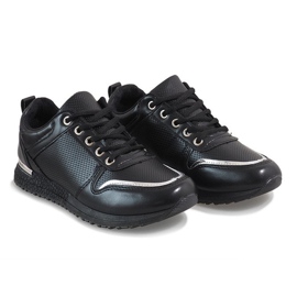 Czarne buty sportowe LT604F 2