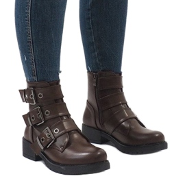 Camel botki QTY-002 brązowe 1