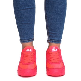 Różowe buty sportowe D1-B9 1