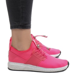 Różowe obuwie sportowe 499-Y 3