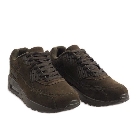 Zielone obuwie sportowe Z2014-6 brązowe 1