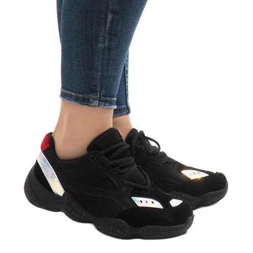 Czarne buty sportowe MS522 2