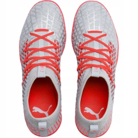 Buty piłkarskie Puma Future 4.3 Netfit Tt M 105685 01 wielokolorowe szare 1