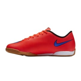 Buty piłkarskie Nike Mercurial Vortex Ii Ic Jr 651643-650 czerwone czerwone 3