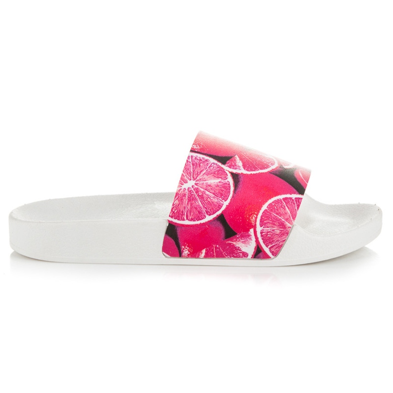 Vices Cytrusowe Klapki różowe 2