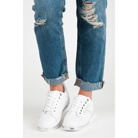 Białe Trampki Z Hologramem 1