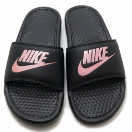 Klapki Nike Benassi Just Do It W 343881-007 czarne 1
