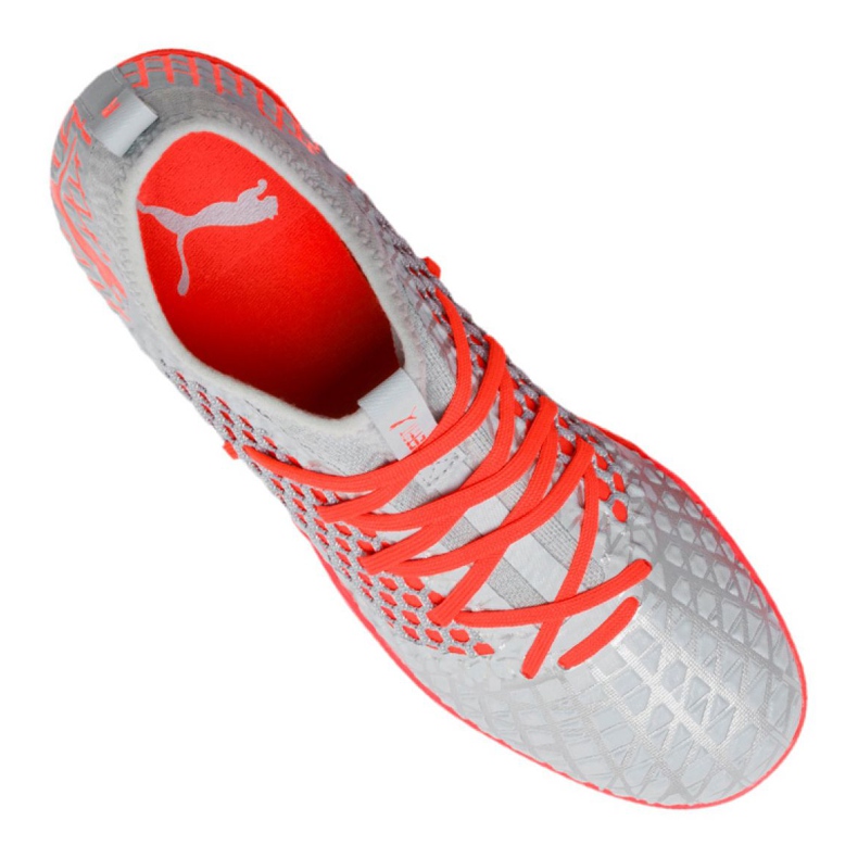 Buty halowe Puma Future 4.3 Netfit It M 105686-01 wielokolorowe szare 2