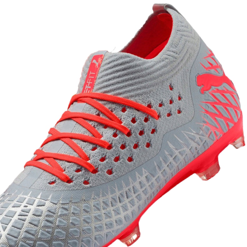Buty piłkarskie Puma Future 4.2 Netfit Fg / Ag M 105611-01 wielokolorowe szare 1