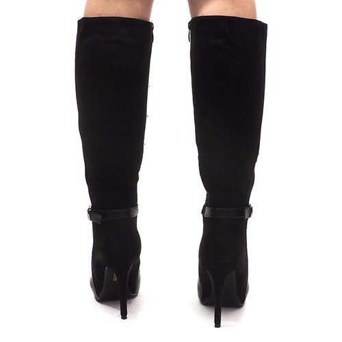 Kozaki Na Szpilce 8022 Czarny czarne 1