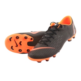 Buty piłkarskie Nike Mercurial Vapor 12 Academy Fg M AH7375-081 czarne 4