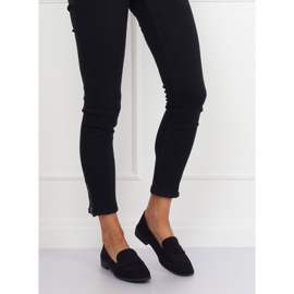 Mokasyny damskie czarne MB188-117 Black 2