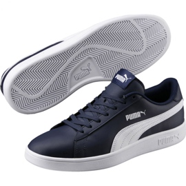 Buty Puma Smash v2 L M 365215 05 granatowe 2