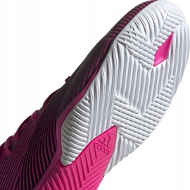 Buty piłkarskie adidas Nemeziz 19.3 In M F34411 różowe czarne szare 5