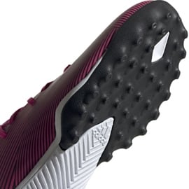 Buty piłkarskie adidas Nemeziz 19.3 Tf M F34426 różowe czarne 5