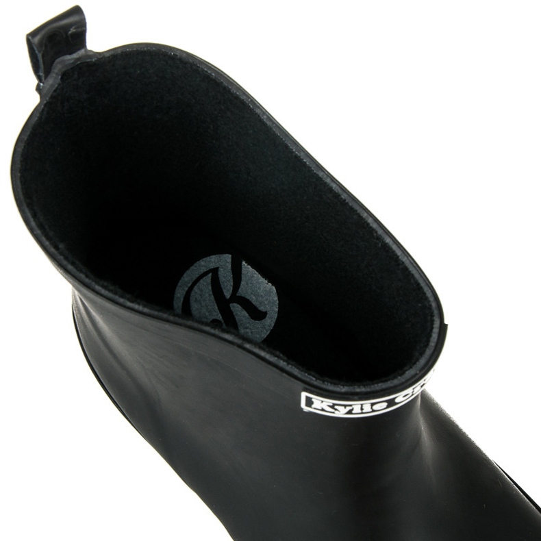 Kylie Kalosze Ze Wzorem czarne 1