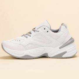 SHELOVET Białe Sneakersy 1