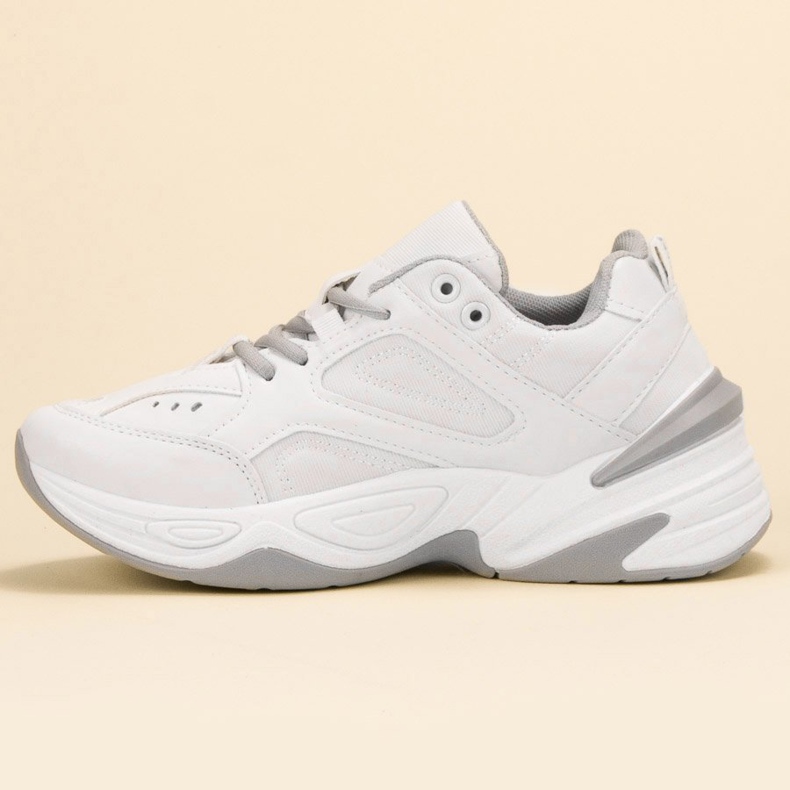 SHELOVET Białe Sneakersy 1