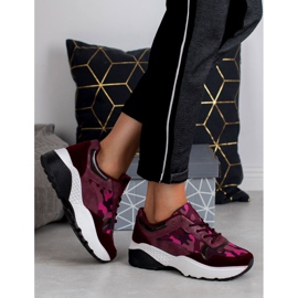 SHELOVET Sneakersy Moro czerwone 1