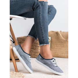 Tekstylne Tenisówki VICES niebieskie 1