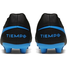 Buty piłkarskie Nike Tiempo Legend 8 Club FG/MG M AT6107 004 czarne 4