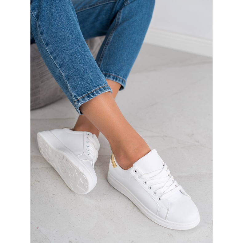 Jumex Modne Buty Sportowe białe 1