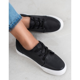 SHELOVET Czarne Półbuty 1